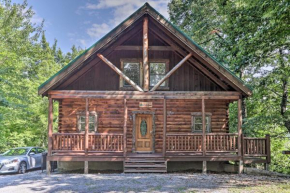 Sky Harbor Sevierville Cabin with Hot Tub and Deck!